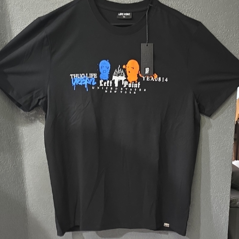Black Graphic Tee